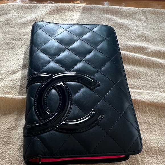 CHANEL Handbags - CHANEL Cambon Black Quilted Leather Cover